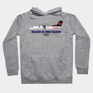 DeHavilland Canada Dash 8-300/Q300 - Jazz Air Hoodie